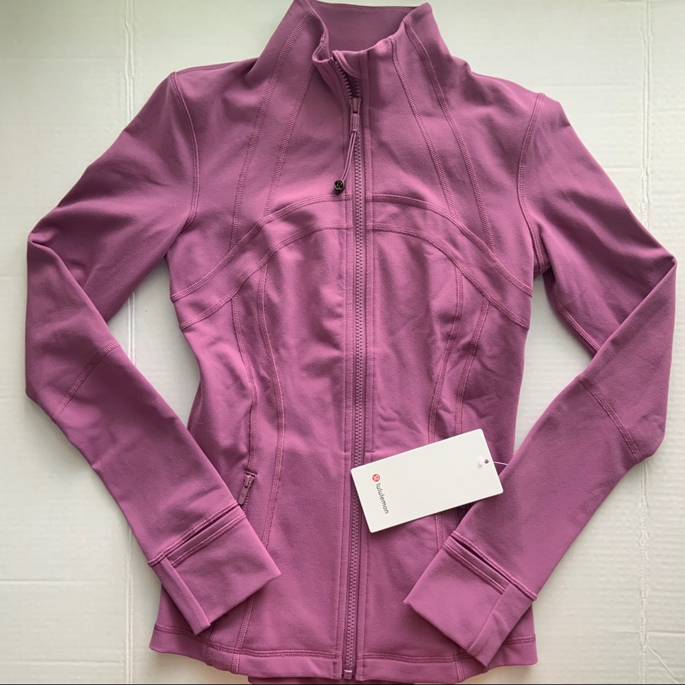 NWT lululemon luon define jacket vintage plum